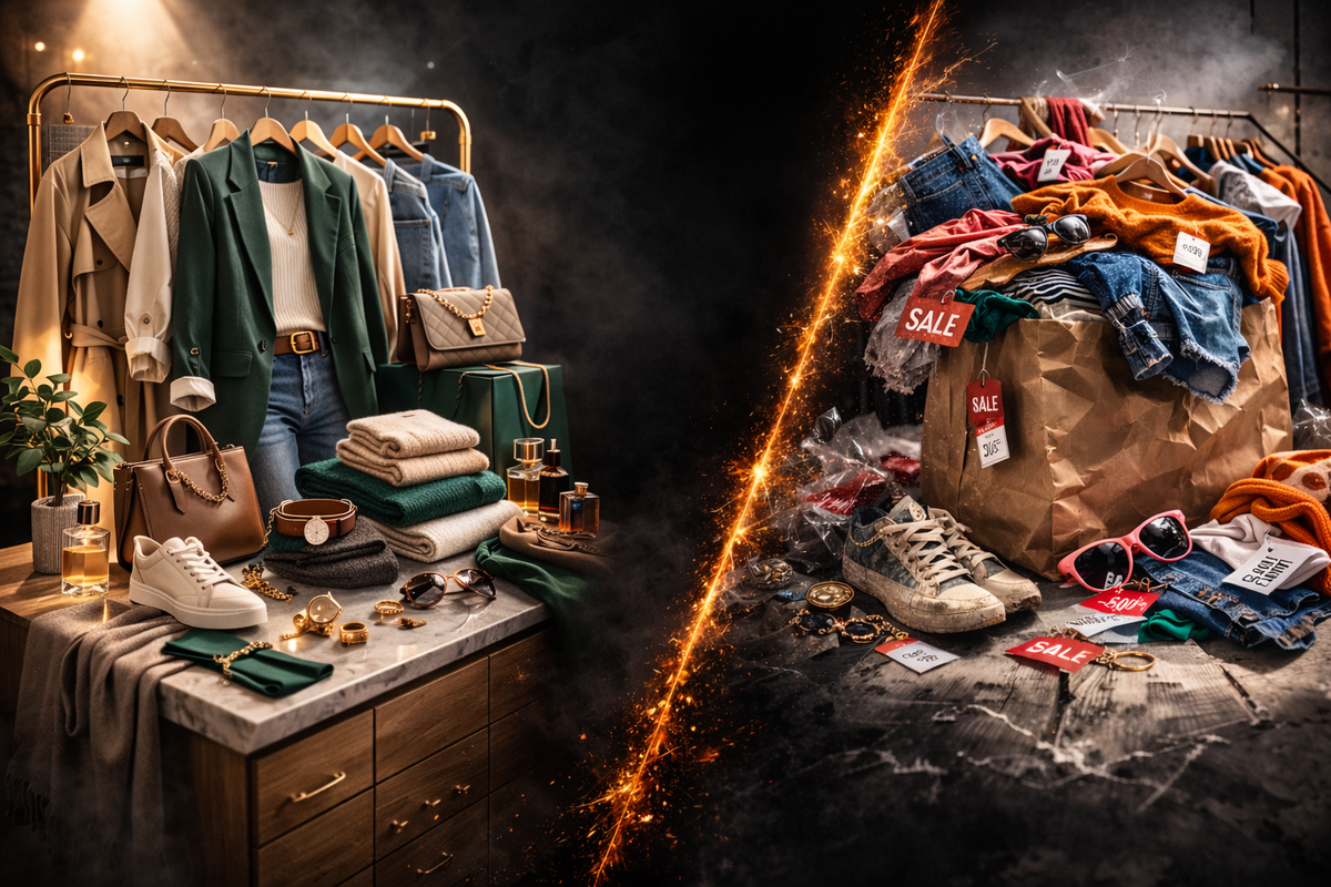 Haine de firmă vs fast fashion - de ce calitatea contează cu adevărat