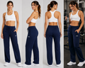 Pantaloni trening TYR damă Alliance Warm Up Pant bleumarin