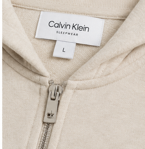 Hanorac damă Calvin Klein  cu fermoar și glugă