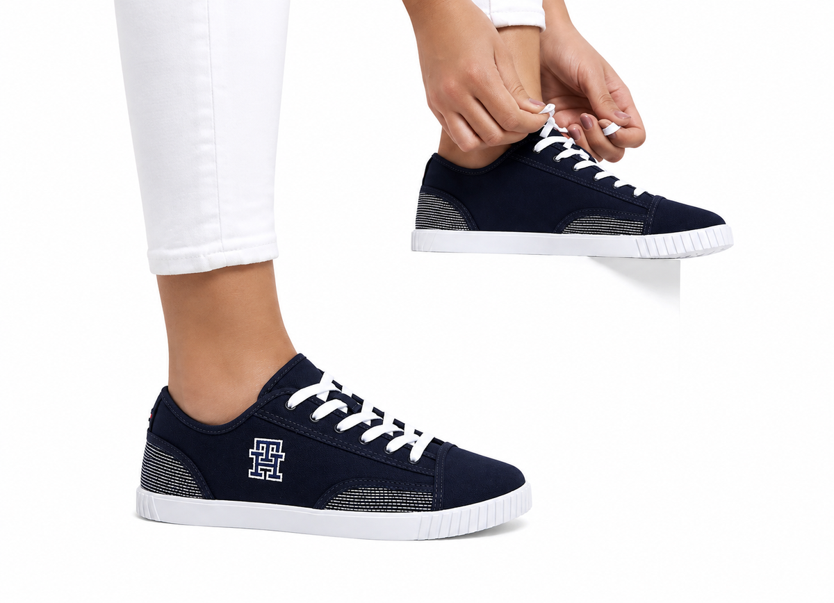 Sneakers Tommy Hilfiger Comfort Canvas damă