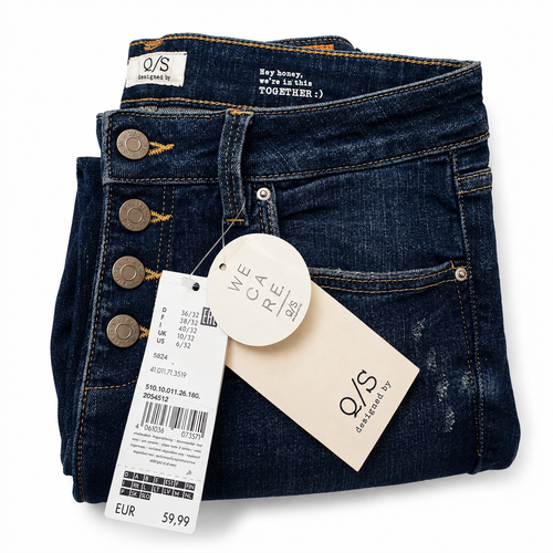 Blugi damă s.Oliver Denim Albastru Închis