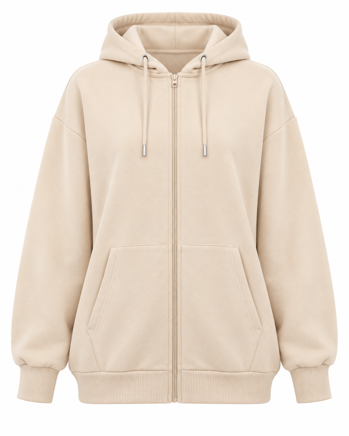 Hanorac damă M17 Oversized Zip Through