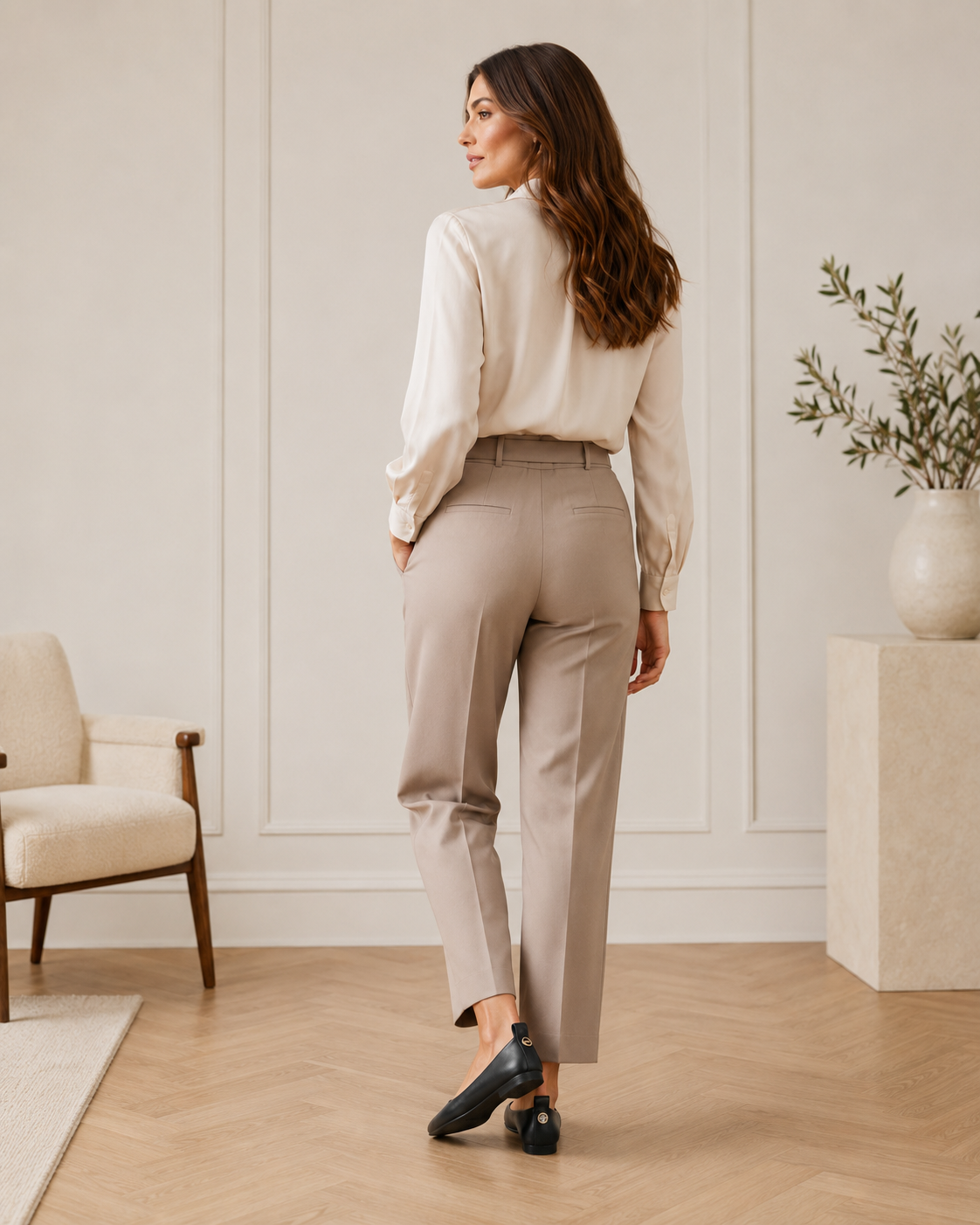 Balerini damă BOSS Dasy Ballerina NA din piele naturală