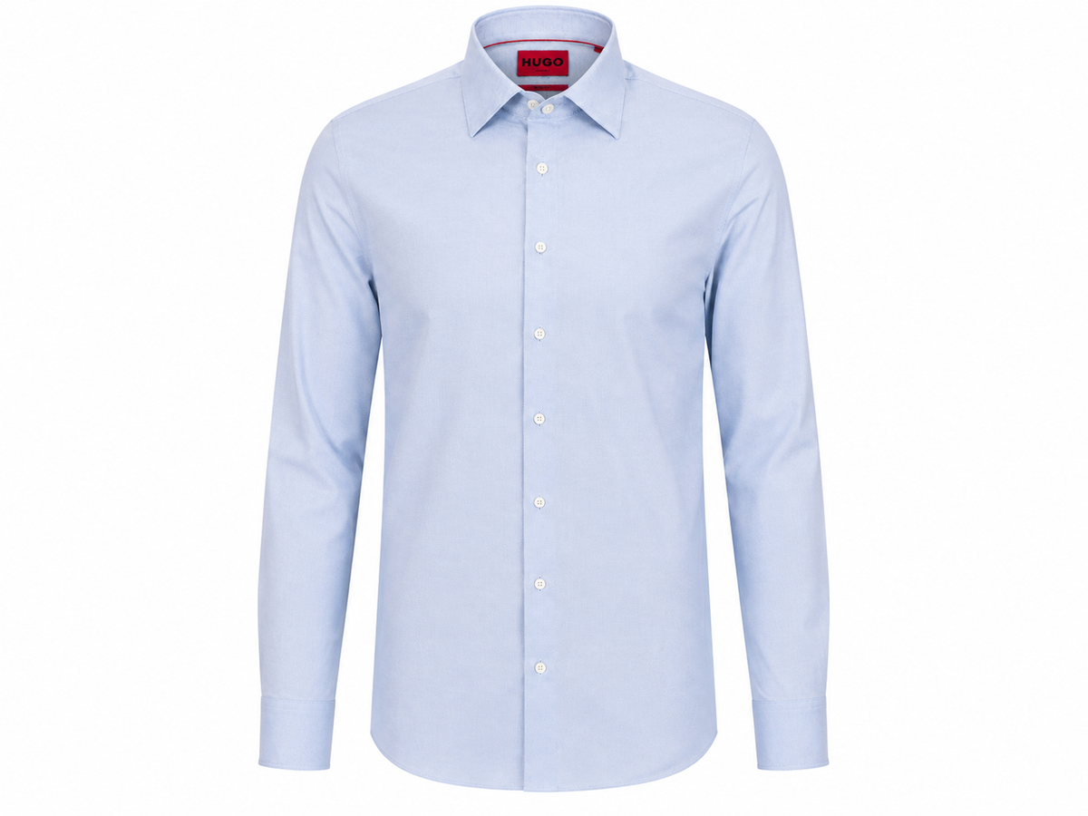 Cămașă HUGO Valerio bărbați Modern Fit