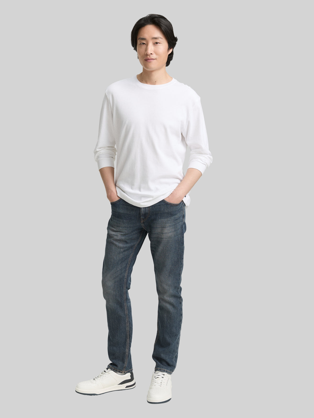 Blugi Tom Tailor Marvin 1007858 Mid Stone Wash Denim