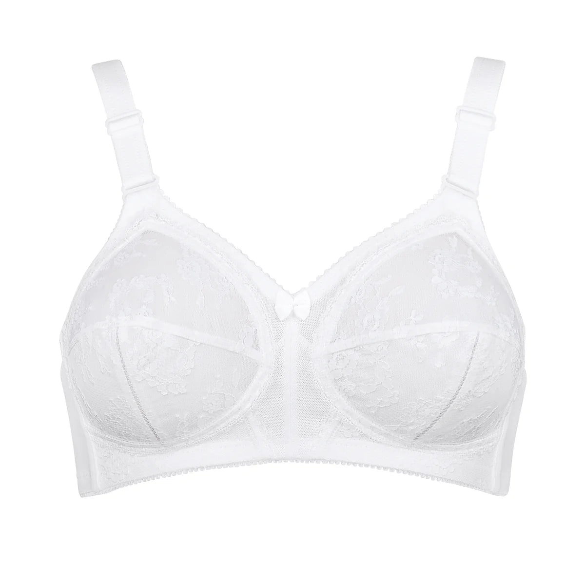 Sutien Triumph damă din dantelă albă