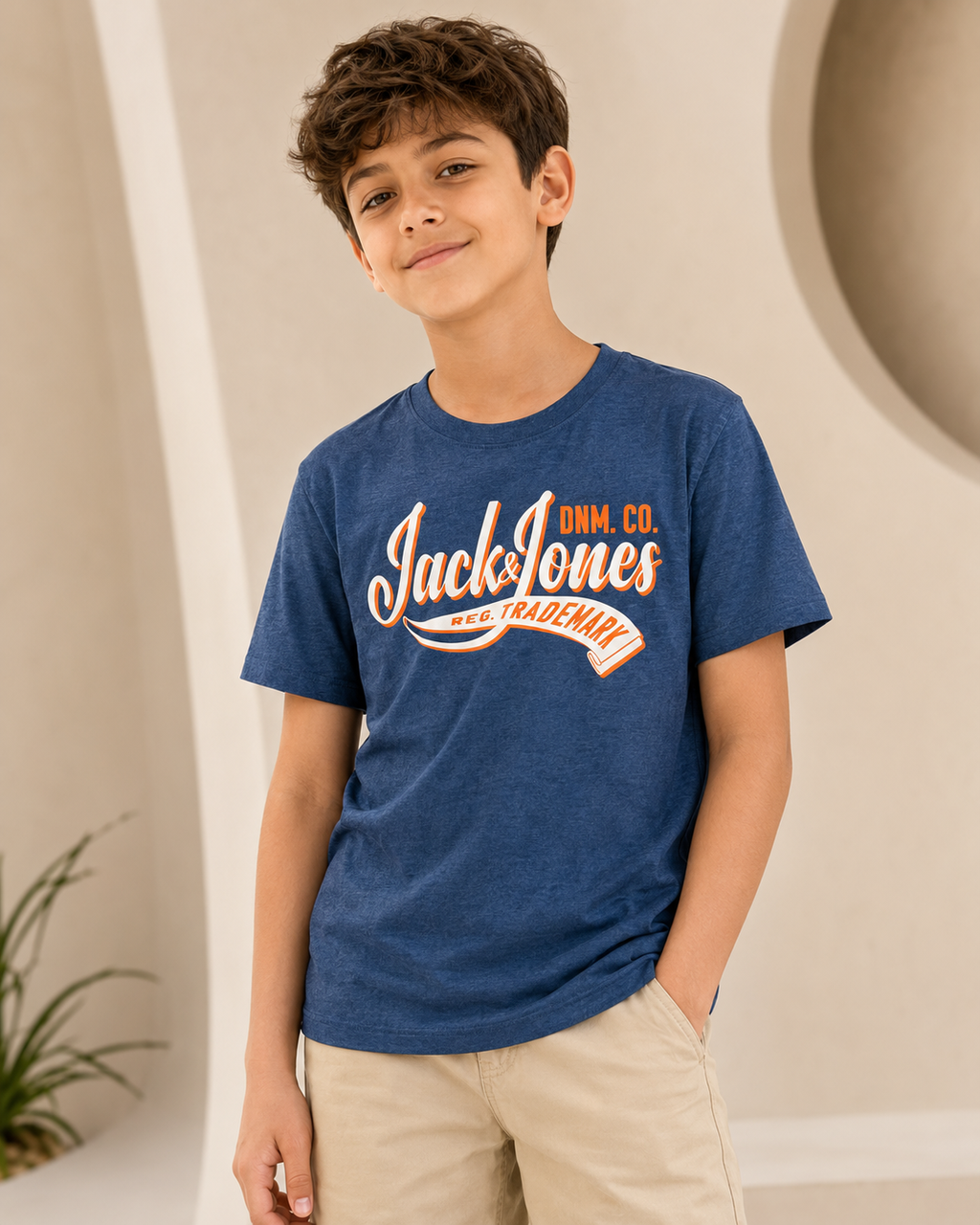 Tricou Jack & Jones Junior cu Imprimeu Logo