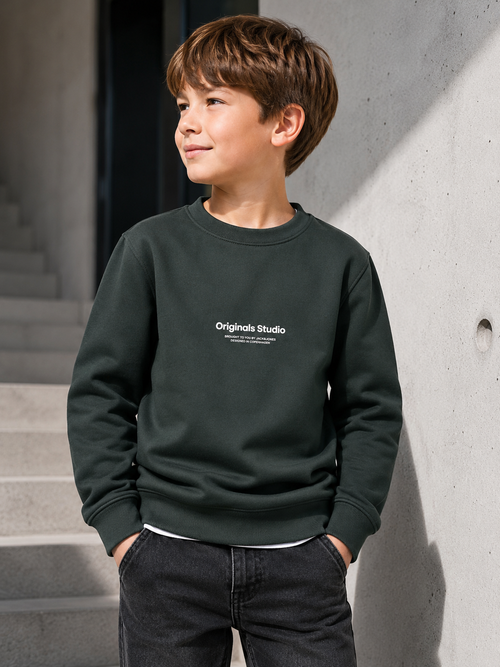 Bluză copii Jack & Jones Originals Studio Forest River
