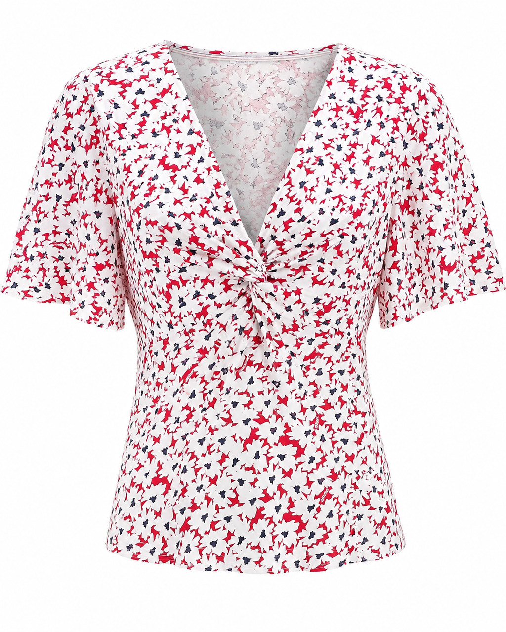 Top TOMMY JEANS Damă TJW Printed Knot
