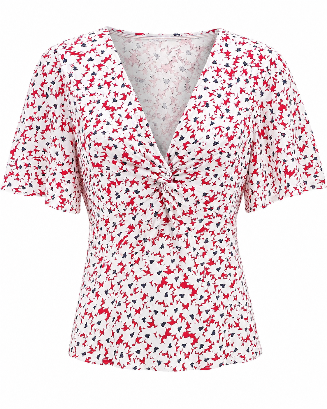 Top TOMMY JEANS Damă TJW Printed Knot