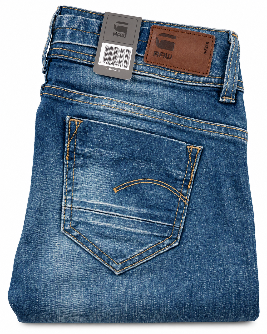 Blugi Damă G-Star RAW Midge Saddle Mid Straight – imagine produs 5