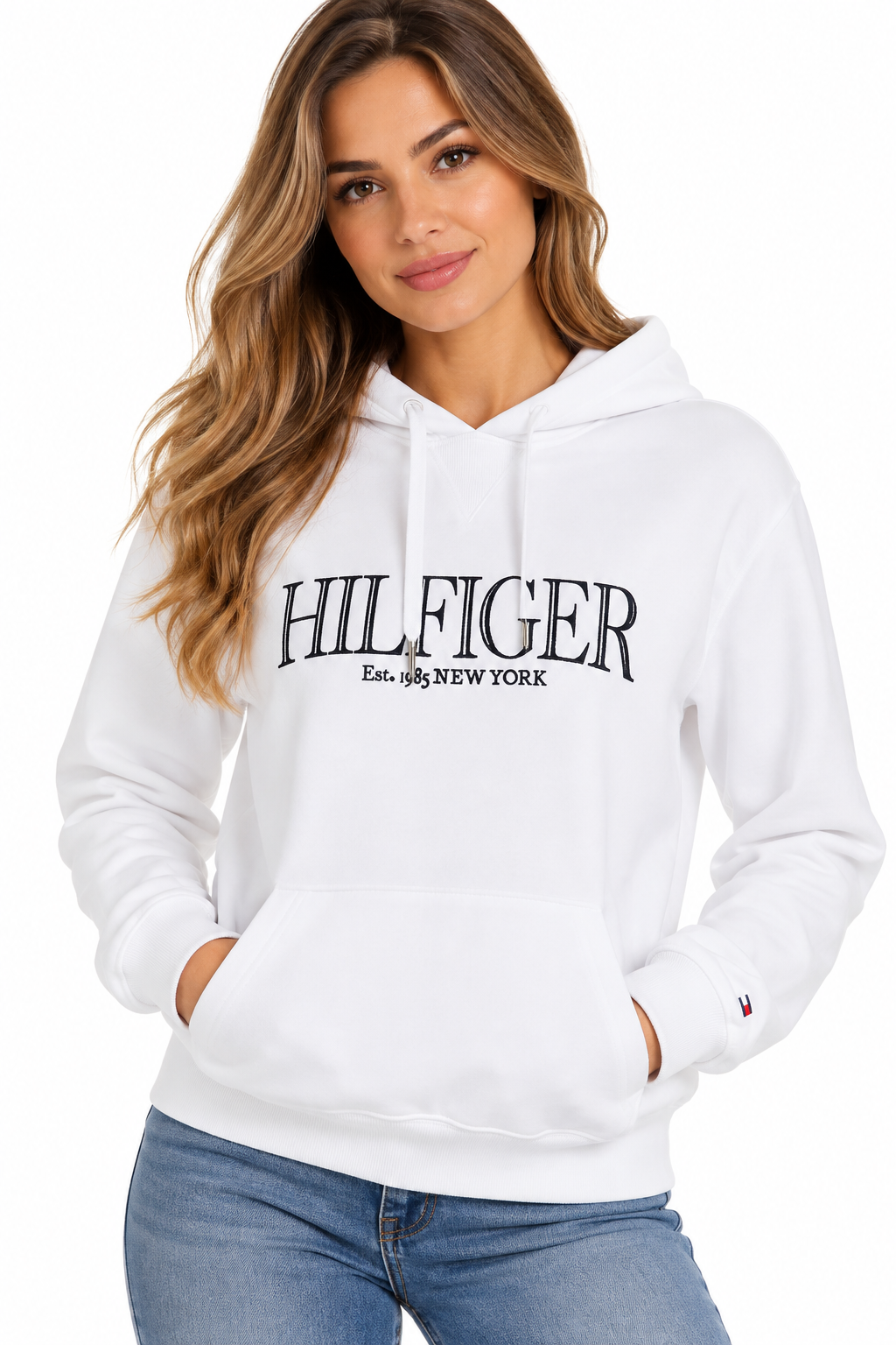 Hanorac Tommy Hilfiger damă REG MDN Hilfiger Hoodie