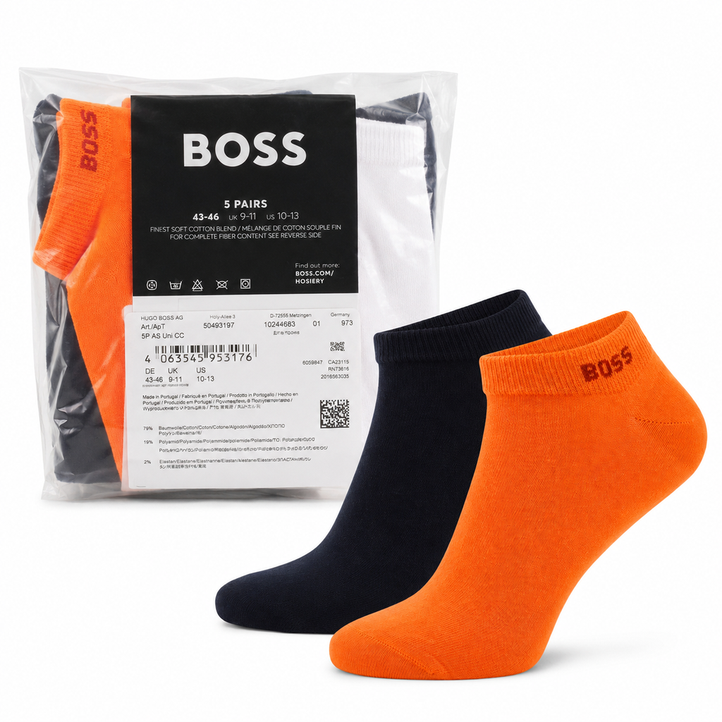 Set 5 perechi șosete BOSS , Soft Cotton Blend