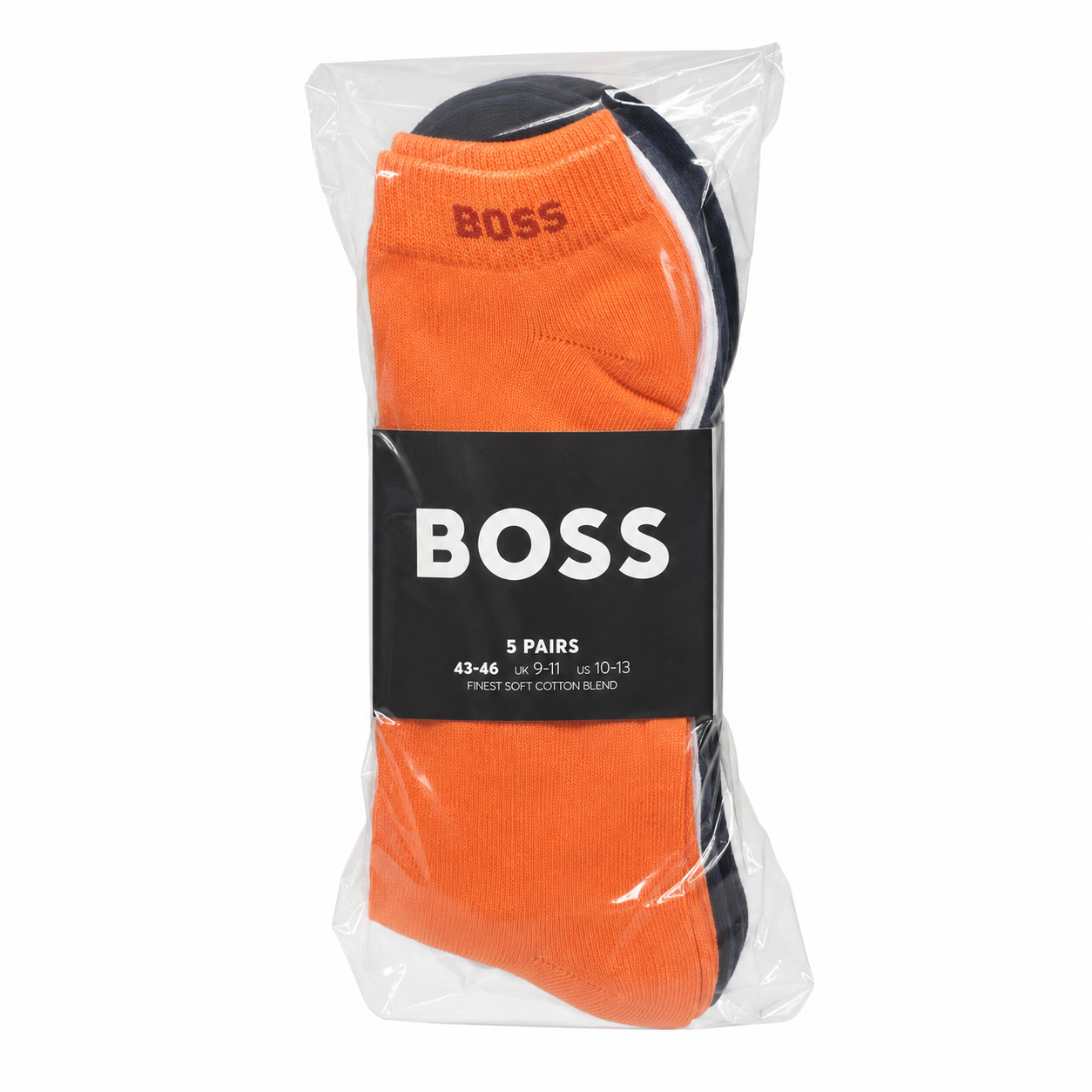 Set 5 perechi șosete BOSS , Soft Cotton Blend