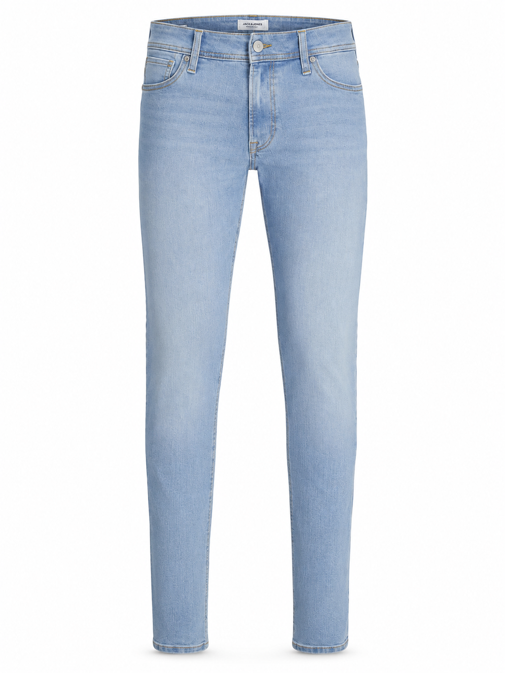 Blugi bărbați JACK & JONES Plus Liam Skinny Fit, Blue Denim