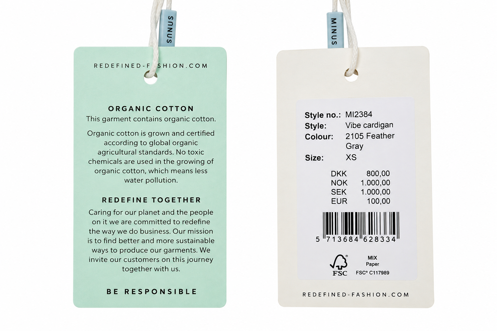 Cardigan damă Minus din bumbac organic – imagine produs 4