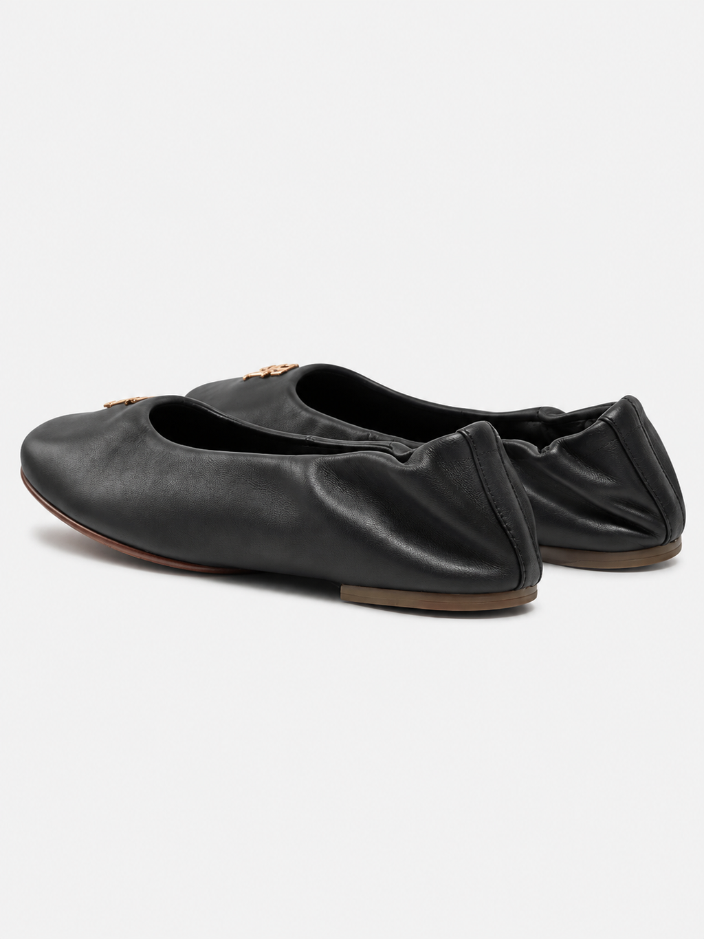 Balerini Tommy Hilfiger damă TH Elevated Elastic Ballerina din piele