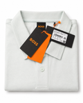 Polo BOSS Pe_Interlock bărbați Regular Fit
