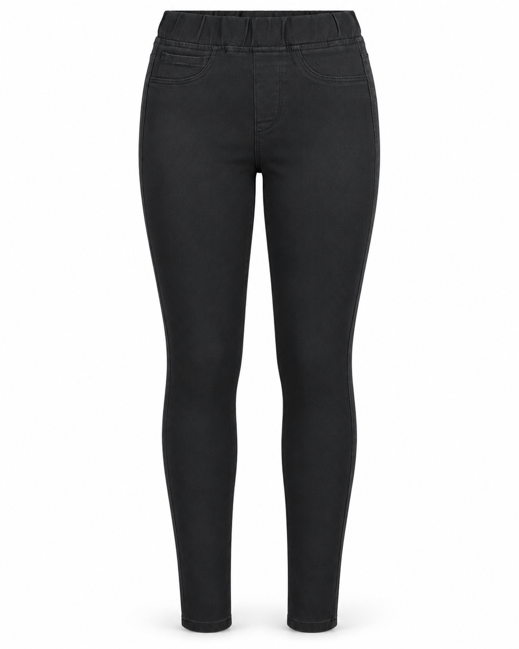 Jeggings damă negri, skinny fit – imagine produs 2