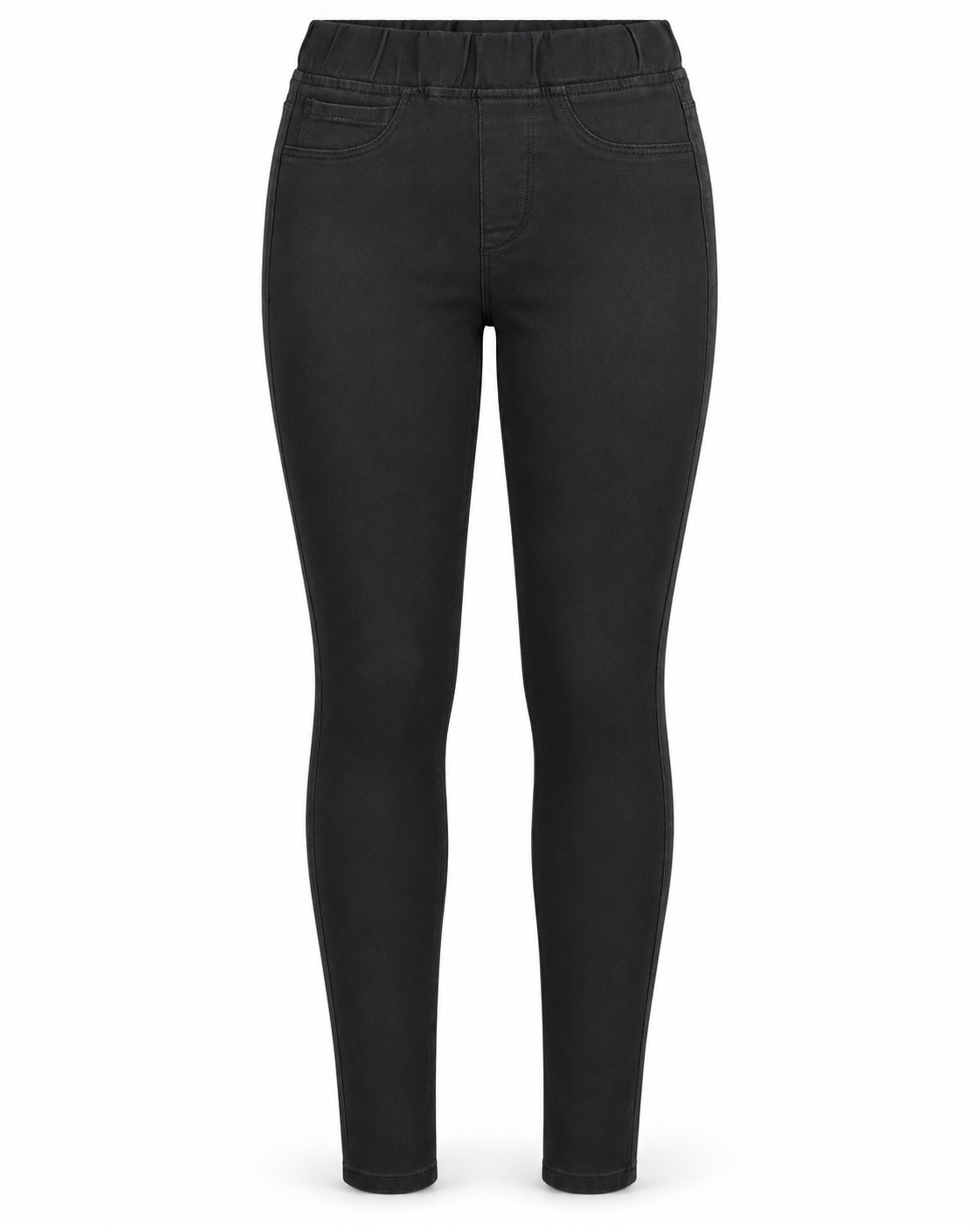 Jeggings damă negri, skinny fit – imagine produs 2