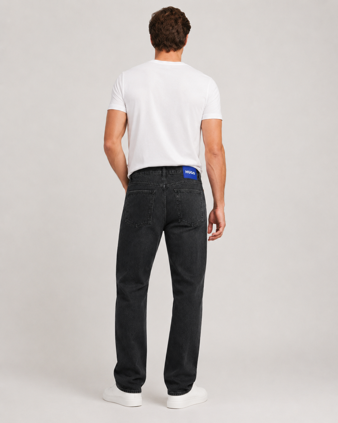 Blugi HUGO BLUE bărbați Nate Baggy Fit