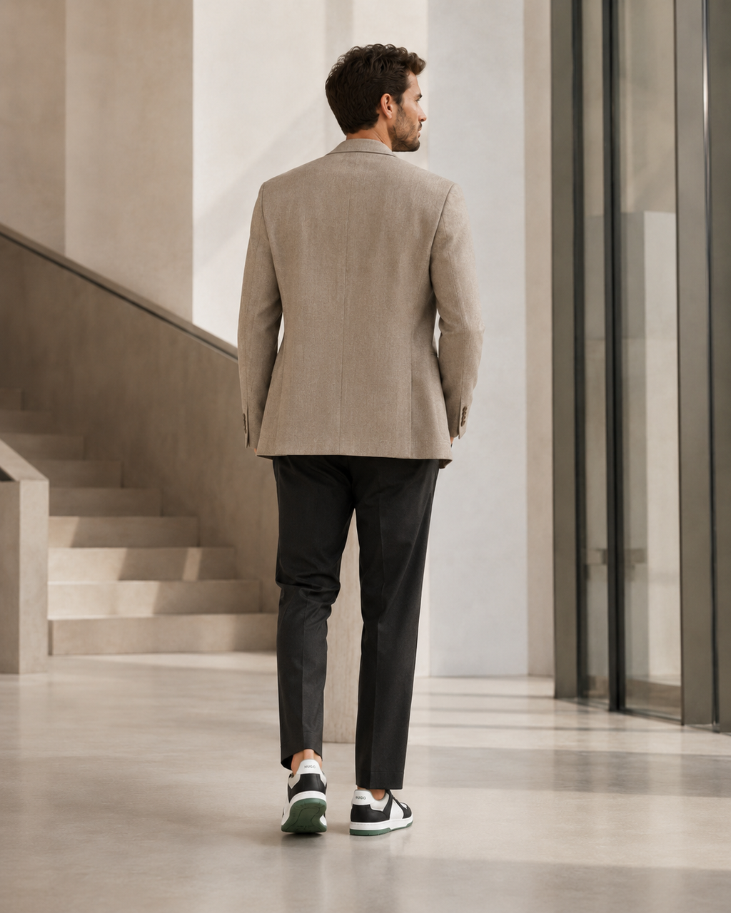 Sneakers bărbați HUGO Hadrian Tenn nypu