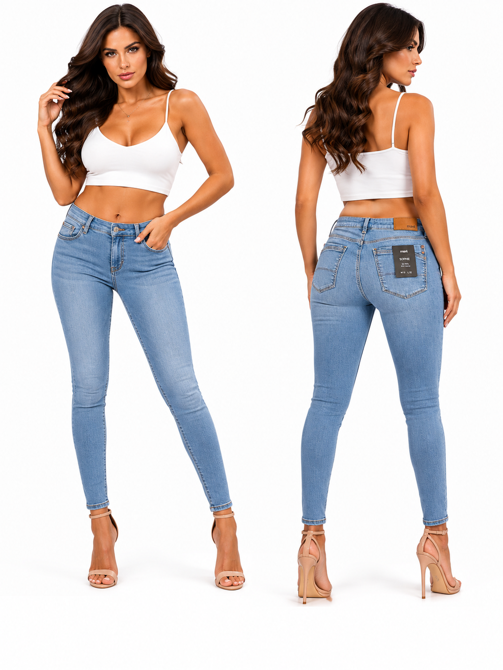 Mavi Sophie Jeans Damă – LT Brushed Glam – Light Blue