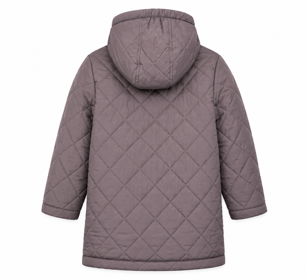 Geacă lungă matlasată copii unisex