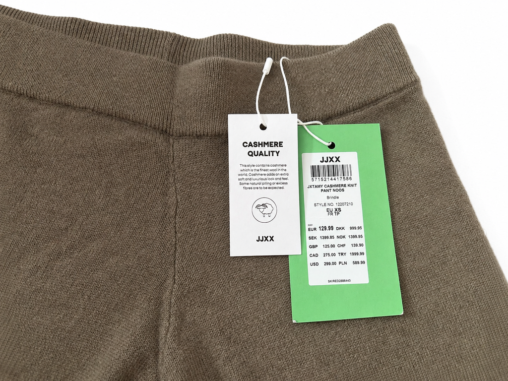 Pantaloni din tricot cu cașmir JJXX JXTamy – Brindle