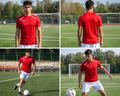 Tricou Gems Fotbal South Carolina Roșu/Alb Bărbați