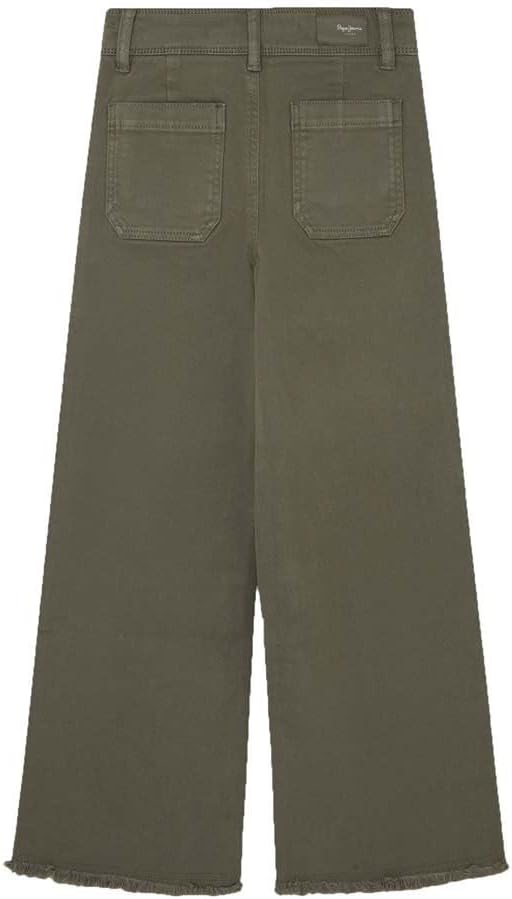Pantaloni Fete Pepe Jeans NANIA Leaf Green 4 Ani (104 cm)