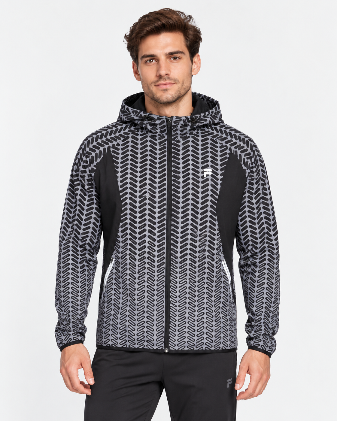 Bluza alergare bărbați FILA Raga Hooded – imagine produs 3