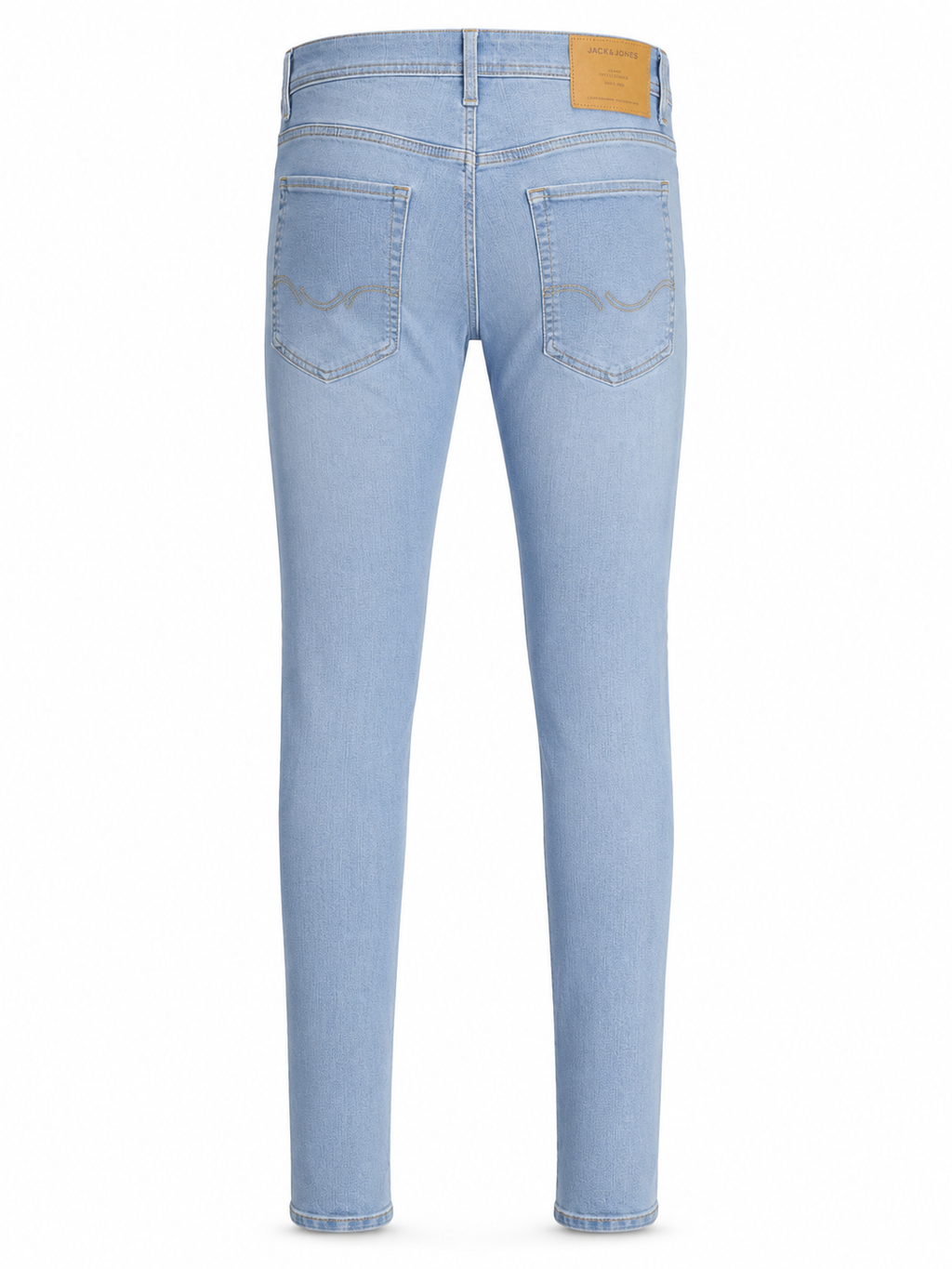 Blugi bărbați JACK & JONES Plus Liam Skinny Fit, Blue Denim