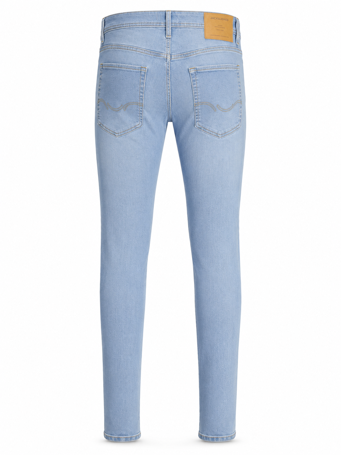 Blugi bărbați JACK & JONES Plus Liam Skinny Fit, Blue Denim