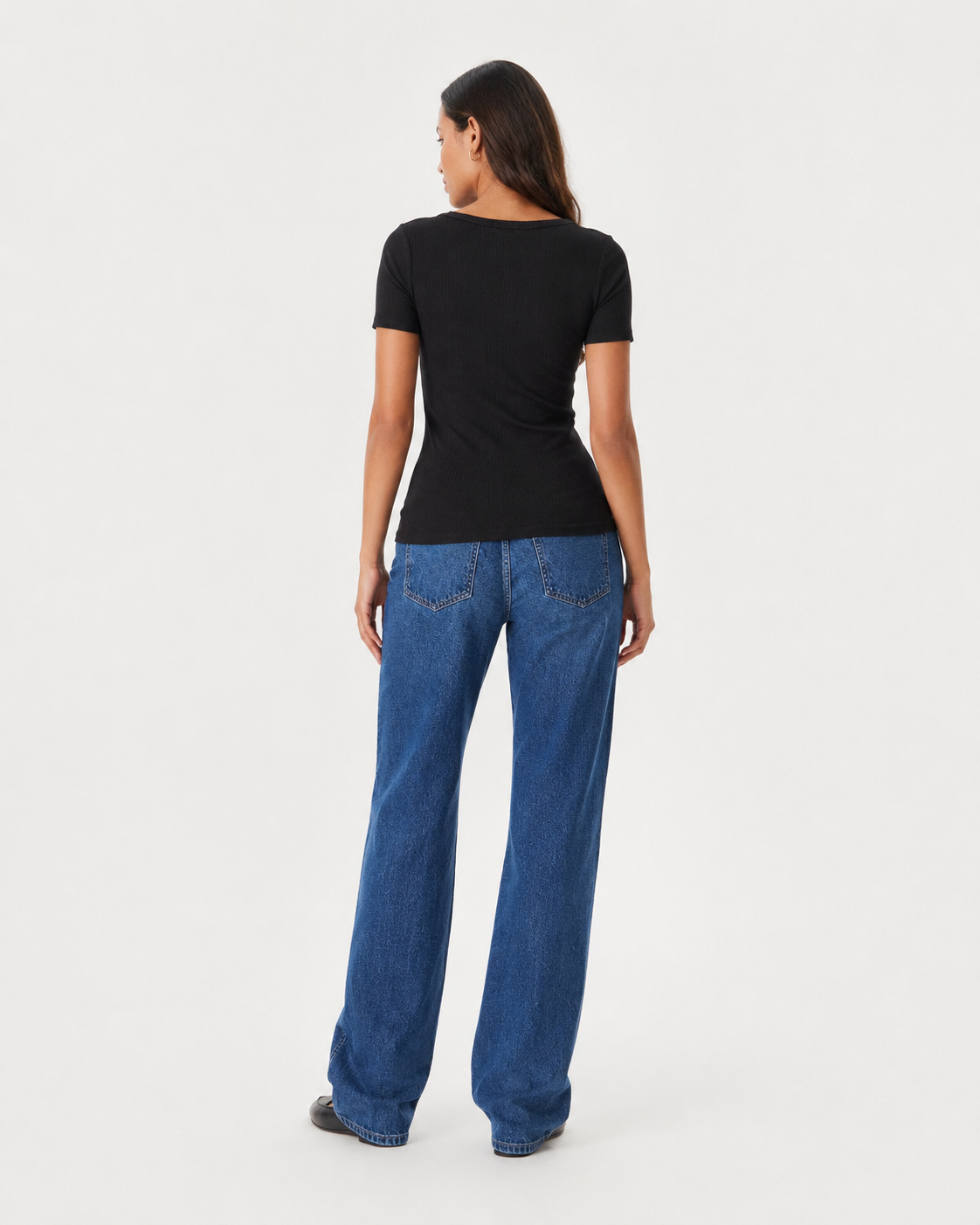 Tricou Tommy Hilfiger striat slim fit damă