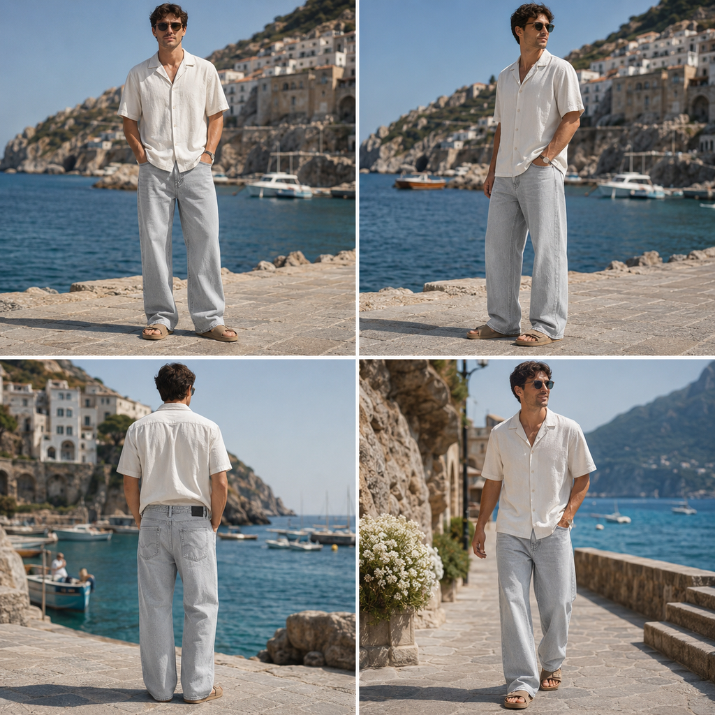 Blugi bărbați Jack & Jones Alex Original Baggy Fit