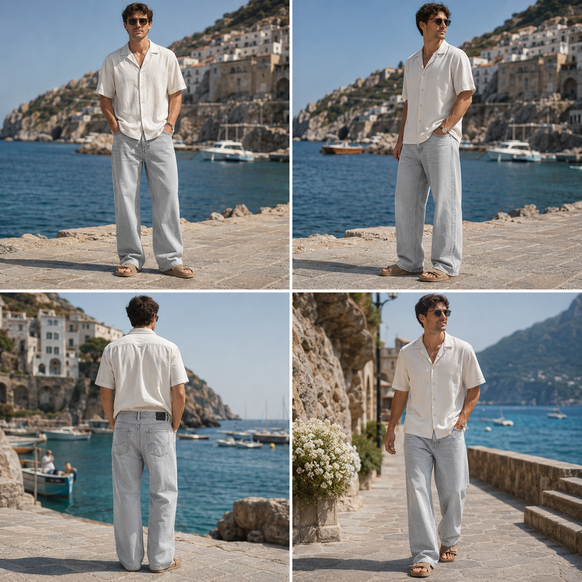 Blugi bărbați Jack & Jones Alex Original Baggy Fit