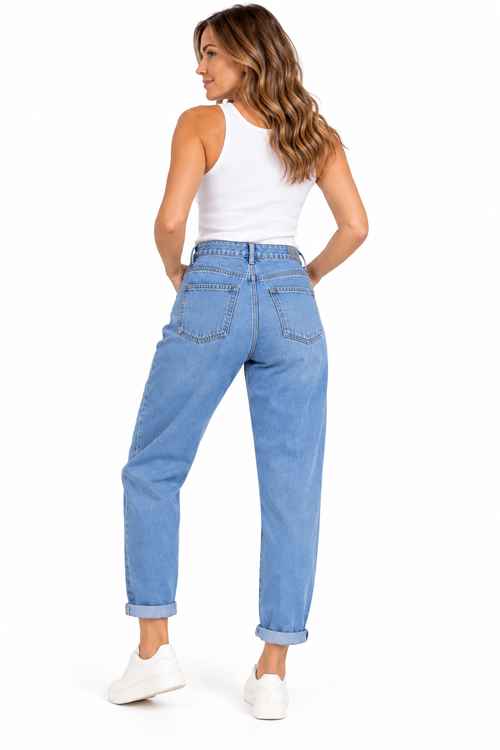 Blugi Damă Design by M-17 Mom Fit