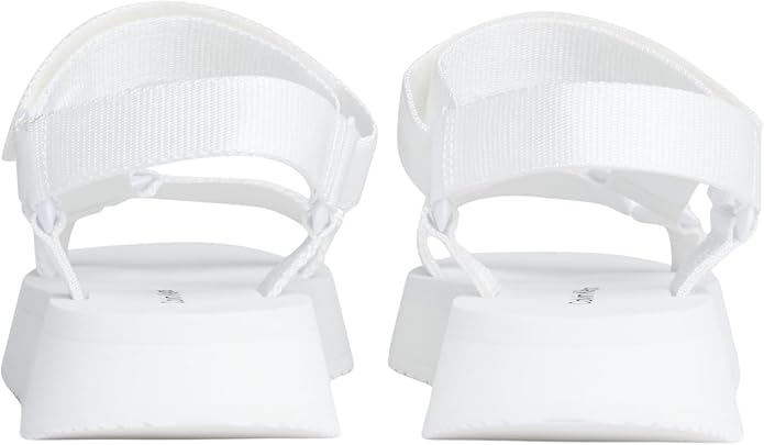 Sandale Calvin Klein Jeans Velcro Webbing DC Damă, Bright White (Alb)