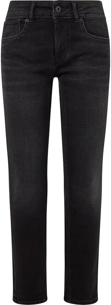 Pepe Jeans Slim Jeans LW Damă Negri Originali