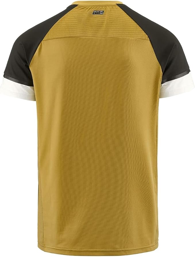 Tricou sport Kappa Kombat Dinasty Galben Muștar