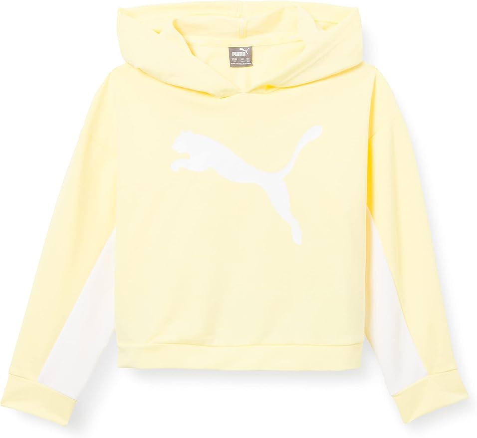 Hanorac PUMA fete Modern Sports Hoodie G Yellow Pear