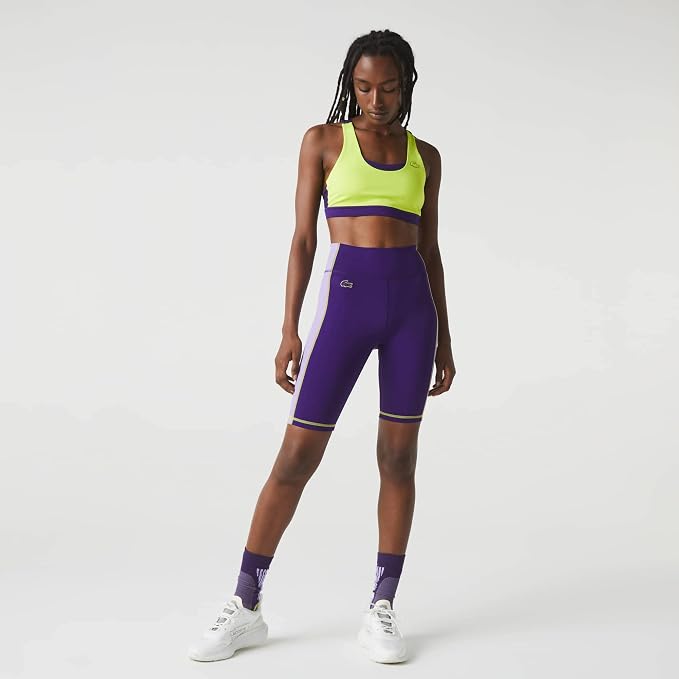 Colanți scurți sport damă Lacoste Sport Bike Shorts GF0742