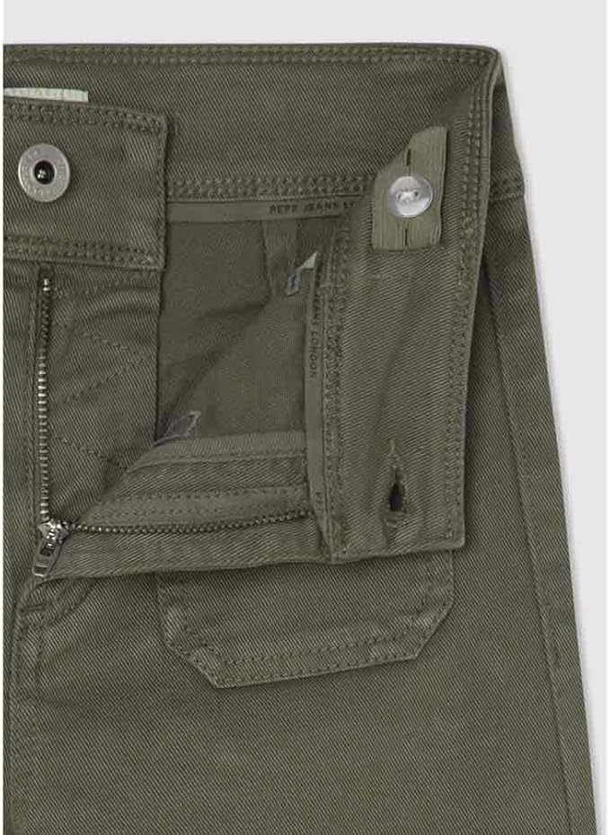Pantaloni Fete Pepe Jeans NANIA Leaf Green 4 Ani (104 cm)