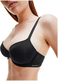 Sutien Calvin Klein Lightly Lined Demi damă Black QF9005