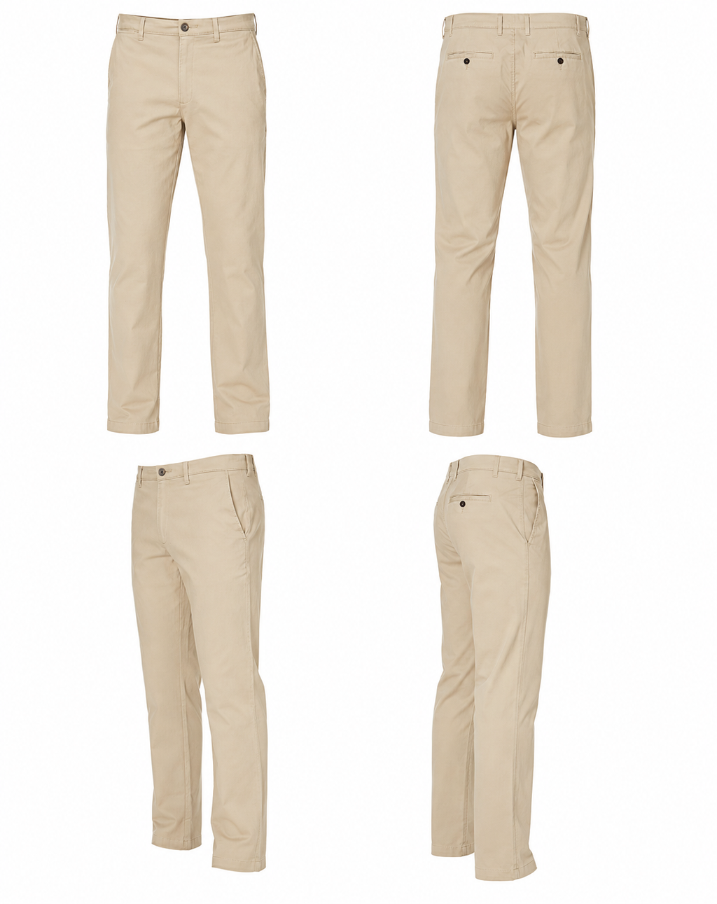 Pantaloni Chino Bărbați Amazon Essentials Straight Fit Stretch