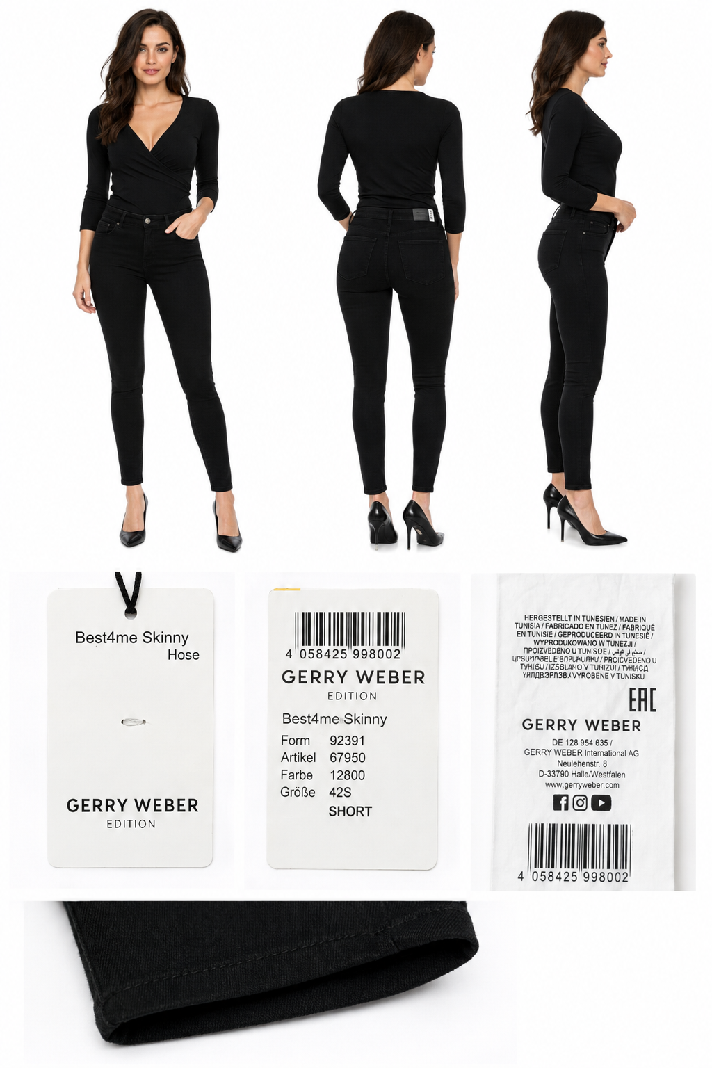 Blugi damă Gerry Weber Skinny Fit4Me
