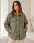 Q/S by s.Oliver – Jachetă Overshirt Loose Fit de Damă