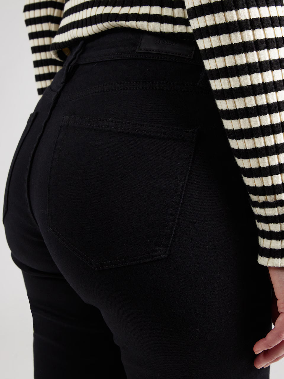 s.Oliver Betsy Slim Jeans Damă Negri