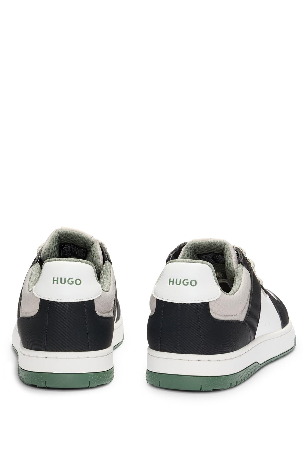 HUGO Sneakers Bărbați Hadrian_tenn_nypu Open Brown din Piele – Originali